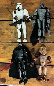 Lot Of 4 Star Wars Lego Bionicle Chewbacca Kylo Ren Storm Trooper Captain Phasma - Picture 1 of 13