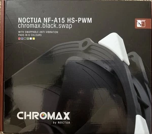 Noctua NF-A15 HS-PWM chromax.Black.swap, Premium Quiet Fan, 4-Pin (140mm,... - Picture 1 of 4