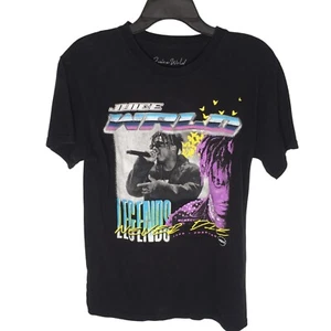 Juice World Legends Never Die Graphic Tee Medium Rap Hip Hop Cotton 999 Club - Picture 1 of 8