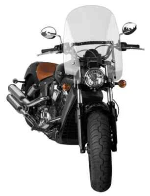 NC Spartan Quick Release Winshield transparente 18,5 pulgadas para Indian Scout 15-17 Foto 1 de 4