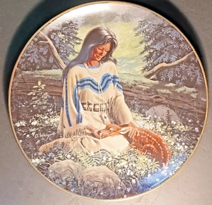 THE HAMILTON COLLECTION 1993 WILD FLOWER PRINCESSES OF THE PLAINS #2443F - Picture 1 of 2