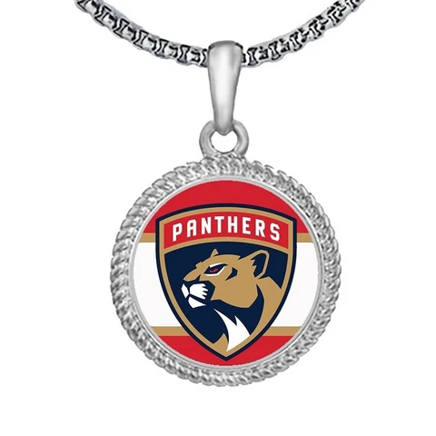 Florida Panthers Womens Mens 20" Link Chain Pendant Necklace Jewelry Gift D22 Cover