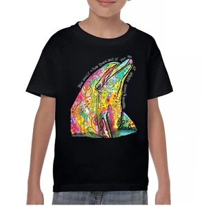 You Only Live Once Youth T-shirt Cute Neon Dolphin Dean Russo Yolo Kids - Picture 1 of 50