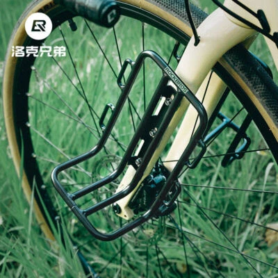 Soporte de horquilla para bicicleta de carretera ROCKBROS portaequipajes soporte de aleación Foto 1 de 4