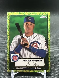 ARAMIS RAMIREZ 2021 Topps Chrome Platinum Anniversary Green 83/99 - Picture 1 of 2