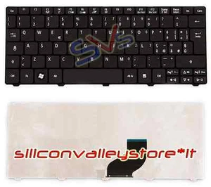 TASTIERA ITALIANA NERA PER NETBOOK ACER ASPIRE ONE D257 ORIGINALE - Foto 1 di 1
