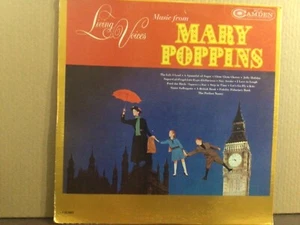 Living Voices, Music From Mary Poppins, Vinyl LP, 1965 RCA/Camden CAL-881, VG - Picture 1 of 4