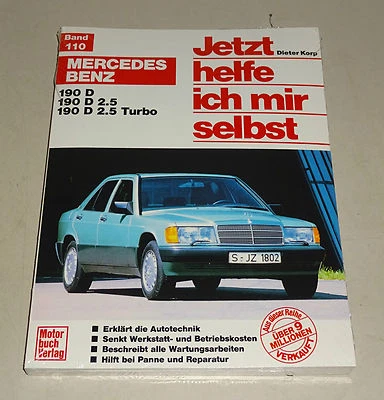 Manual de Reparaciones Mercedes 190 D Diesel/ 2.5/ 2.5 Turbo - Tipo W 201 - 1982 - Imagen 1 de 2