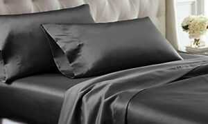 Superior Bedding Collection Soft Satin Silk 1000 TC Cal King Size &Select Colors