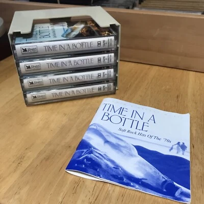 Readers Digest TIME IN A BOTTLE Cassette 4 Tape Set, Booklet & Case - Image 1 of 4