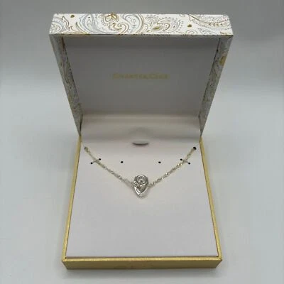 Collar sombrío de plata Charter Club Foto 1 de 4