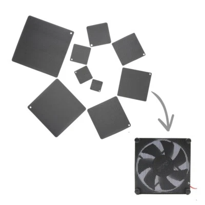 5pcs Fan Dust Filters PVC Computer Fan PC Dust Filter Keep PC Components Clean - Image 1 of 4