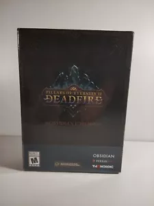 Pillars of Eternity 2 II Deadfire Obsidian Edition Sigillato Nuovo PC Raro - Foto 1 di 10