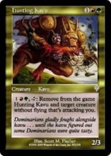 Hunting Kavu  x4 Invasion  MtG NM
