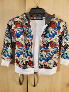 Lego Ninjago Boys Hoodie Zip Jacket - Picture 1 of 4