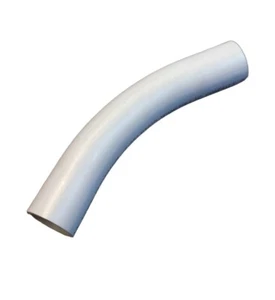 Condotto rigido in PVC da 1 1/4", 35 mm, 45 gradi - Foto 1 di 3