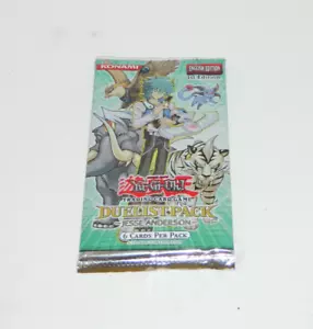 1a edizione YUGioh Cards Duelist Pack Jessie Anderson BOOSTER TCG sigillato in fabbrica - Foto 1 di 8