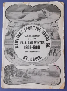 1908/1909 Rawlings Fall & Winter Sporting Goods Catalog - Picture 1 of 7