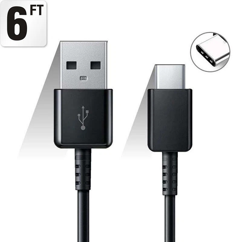 For Samsung USB Type C Cable Fast Charging Cord Galaxy S21 S22 S23 A14 A23 A54 - Image 1 of 4