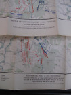 Lot of 3 Gettysburg Color Maps Days 1 - 3 Troops Positions Confederate Union