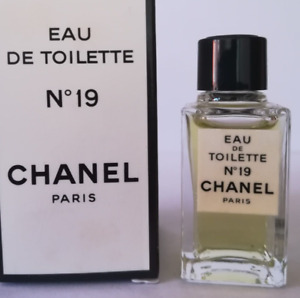 🌹 Miniature parfum - N°19 de Chanel - Eau de Toilette 4.5ml avec  boite neuve