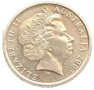 2003 AUSTRALIAN 10 CENT COIN | QEII | LYREBIRD | CIRCULATED DECIMAL CURRENCY - Picture 1 of 2