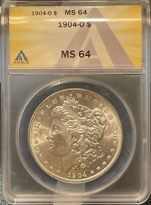 1904-O Morgan Dollar Strong Strike ¡Lujoso acabado! Foto 1 de 4