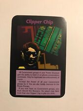 CLIPPER CHIP : Illuminati INWO CCG Group card, One With All Edition TCG game