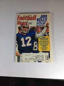 Football Digest Magazine, February 1992, Jim Kelly, "One Owner" Of Magazine - Picture 1 of 4