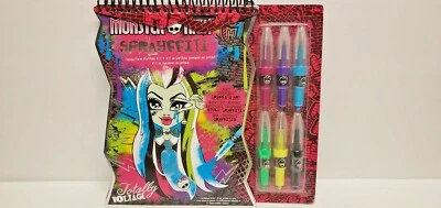 Brand New Old Stock Monster High RARE Sprayffiti Set - Image 1 of 4