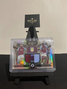 Douglas Luis and Moussa Diaby - Panini 23/24 Select - Dual Patch - Aston Villa - Picture 1 of 2