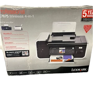 NEU Lexmark Professional X7675 Wireless 4-in-1-Drucker - Bild 1 von 3