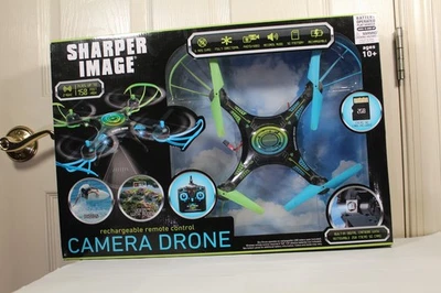 SHARPER IMAGE RC SKY CAMERA DRONE NEW IN BOX - Image 1 of 2