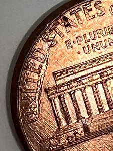 1988 P PENNY Error With REVERSE DIE CRACK ~ MAJOR CRACK ~ NICE PENNY ERROR AU - Picture 1 of 13