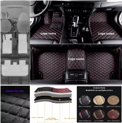 For Mercedes-Benz 1998-2025 All Model Luxury Waterproof Carpets Car Floor Mats - Image 1 of 4