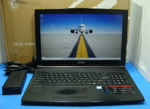 MSI GL62M 7RD 15.6'' FHD core i5-7300HQ 2.5GHz 8GB 256GB GTX 1050 Battery 91% - Picture 1 of 24