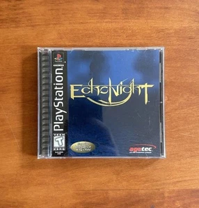 Echo Night (PlayStation, 1 PS1) tadelloser Zustand CIB komplett mit Registrierungskarte - Bild 1 von 7