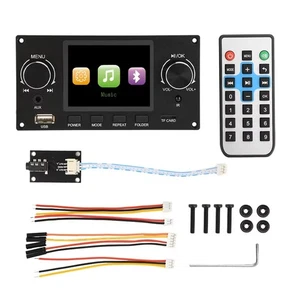 2.8 Inch TFT Color Screen Car FM Radio Module DIY Electronic Kit Black S5Q18623 - Afbeelding 1 van 6