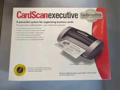 Boxed CardScan Executive 700 Compact Business Card Scanner (CSO-A07570-ENG) - Image 1 of 4