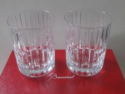 NUEVO JUEGO DE 2 VASOS BACCARAT CRISTAL ARMONIE #1845261 MARCA NUEVO EN CAJA AHORRA $ F/S Foto 1 de 4