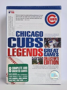 Chicago Cubs Legends: Great Games Collectors Edition 2007 8-Disc DVD Set, NEW - Picture 1 of 7