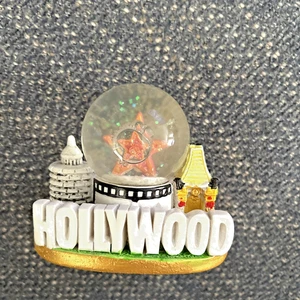 Hollywood Unique Mini Snowglobe 3 Inches - Picture 1 of 4
