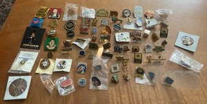 Lot of 60 Modern Lapel Pins Assorted Designs Themes mgm wizard of oz baseball - Picture 1 of 23