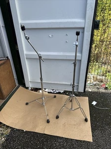 Versandkostenfrei. Zwei Beckenständer. Tama gerader Ständer. Sonor Boom. - Bild 1 von 17