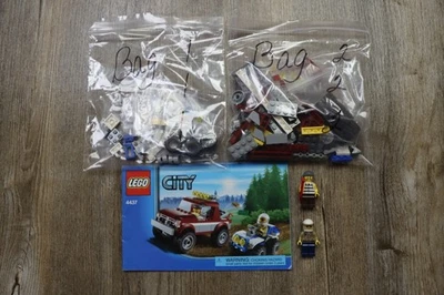LEGO® City 4437 Police Pursuit 100% completo con instrucciones policía forestal Foto 1 de 4
