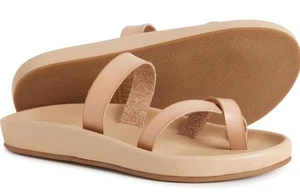 NWB MIA Zora Ponderosa Flat Sandals in Nude Size 8 - Picture 1 of 6