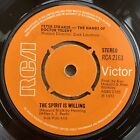 PETER STRAKER The Hands Of Doctor Teleny THE SPIRIT IS WILLING Vinyl Single ‘72