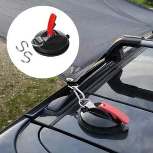 Heavy-duty Tent Suction Cup Stake Anchor Securing Hook For Car Side Camping - Picture 1 of 12