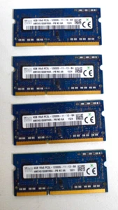 16GB (4x4GB) Hynix PC3L-12800S SoDIMM DDR3-1600Hz Memory RAM - Picture 1 of 1