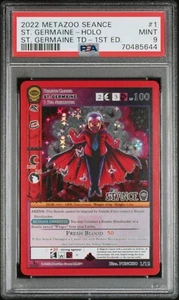 PSA 9 METAZOO SEANCE ST. GERMAINE TRIBAL DECK 1 ST. GERMAINE HOLO 1ST EDITION - Picture 1 of 2